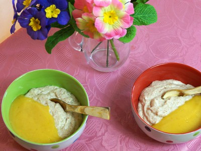 Grießbrei - ein Rohkost Rezept