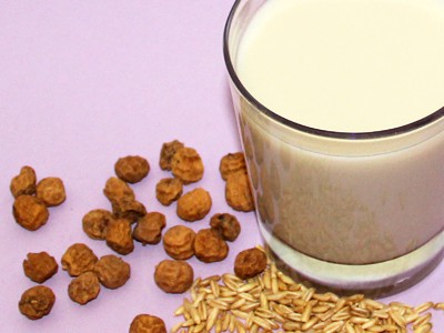 Rezept für Hafermilch mit Chufas