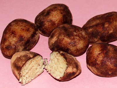 Anleitung für selbstgemachte Marzipankartoffeln