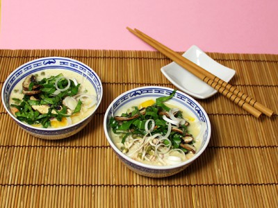 Rezept für selbstgemachte japanische Misosuppe