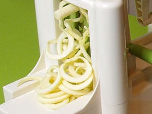 Nudeln aus Zucchini
